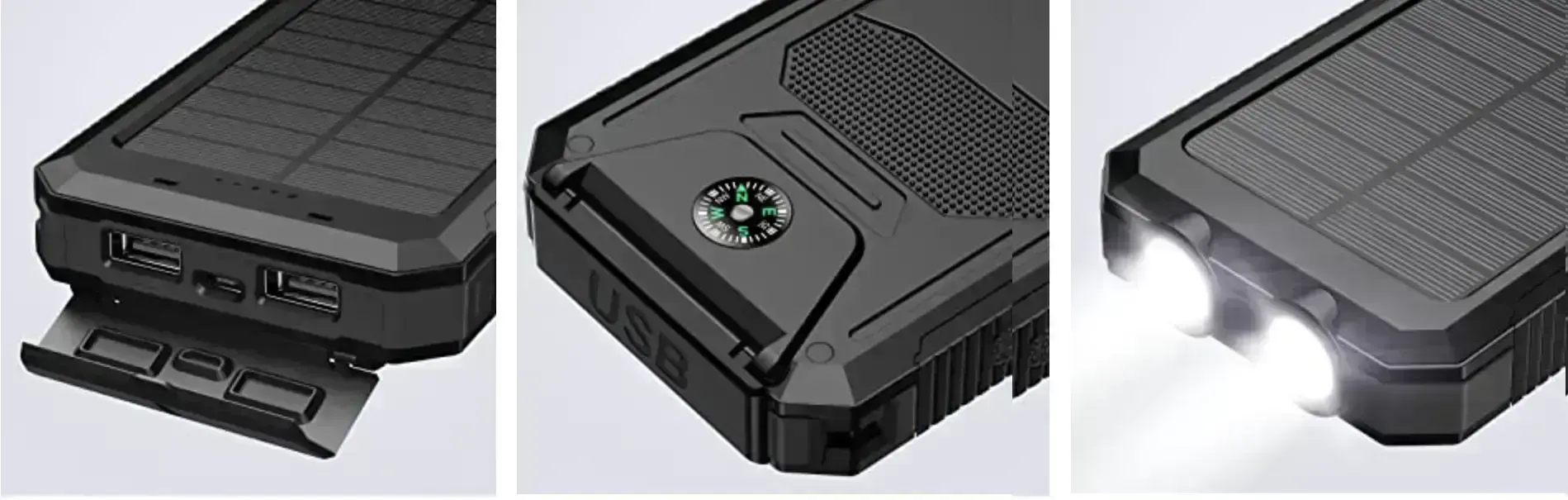 Портативное зарядное устройство KAPURUI Power Bank - 10000mAh - Black (YD-886)